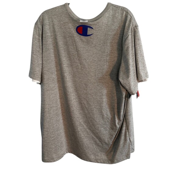 Champion Double Dry Mesh Reversible White/Gray Jersey T-Shirt - XL NWT - Picture 6 of 10